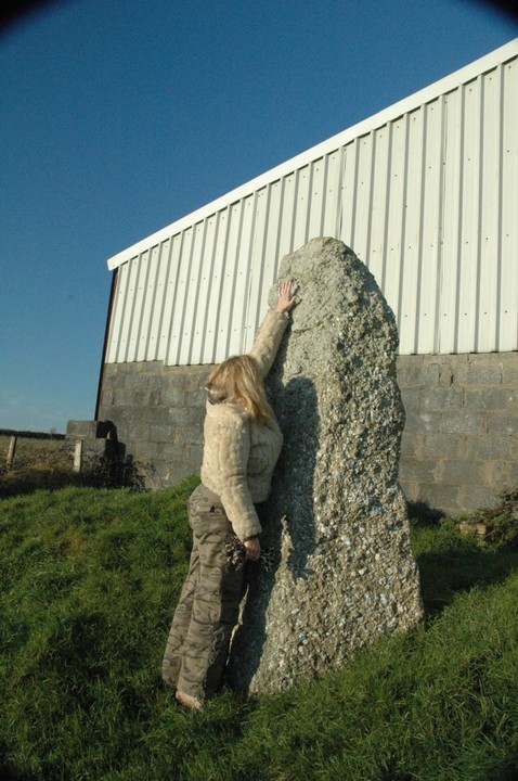 Ty'r-coed (Standing Stone / Menhir) by Jane