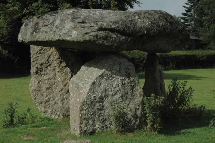 The Spinsters' Rock (Dolmen / Quoit / Cromlech) by Moth