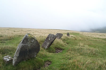 Bedd Arthur (Stone Row / Alignment) by RiotGibbon
