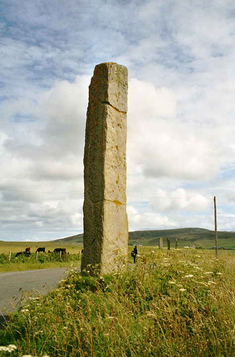 The Watchstone (Standing Stone / Menhir) by Bonzo the Cat