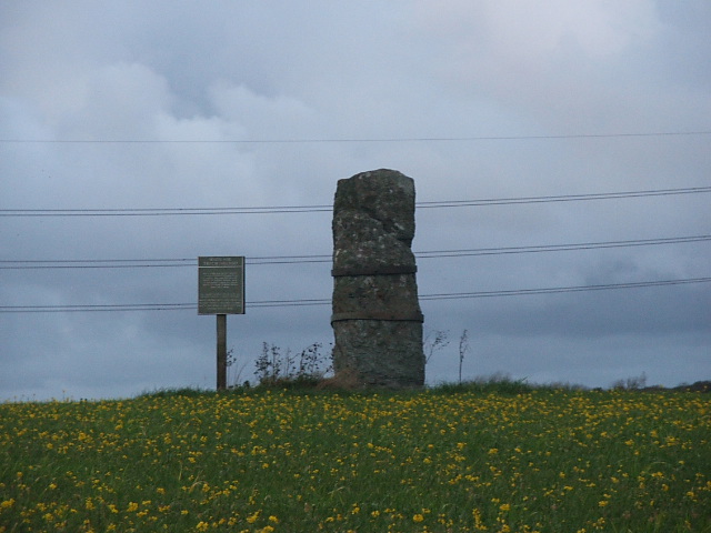 Maen Hir, Tregwhelydd (Standing Stone / Menhir) by postman