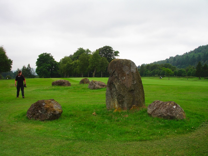 Crieff Golf Course / Ferntower (Stone Circle) by BigSweetie