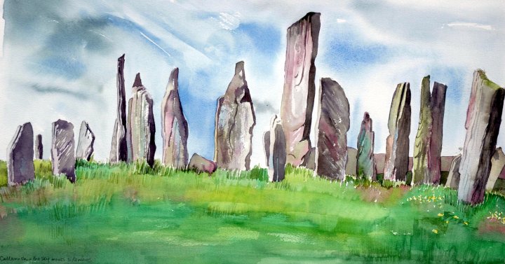 Callanish (Standing Stones) by Jane