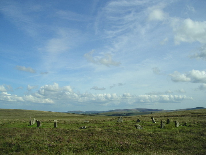White Moor Stone Circle (Stone Circle) by otterman