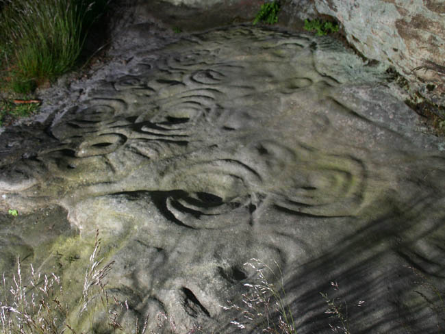 Kettley Crag (Cup and Ring Marks / Rock Art) by Hob