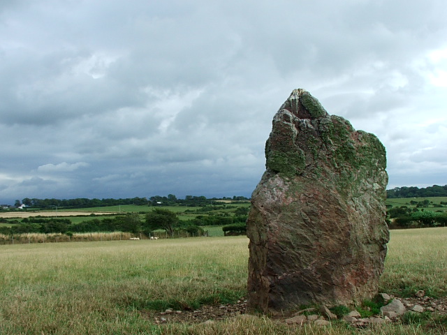 Llech Golman (Standing Stone / Menhir) by postman