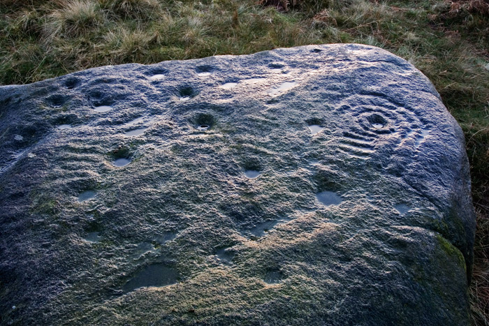 Barmishaw Stone (Cup and Ring Marks / Rock Art) by LivingRocks