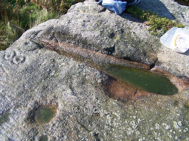 Addingham Crag Stone (Cup and Ring Marks / Rock Art) by treehugger-uk