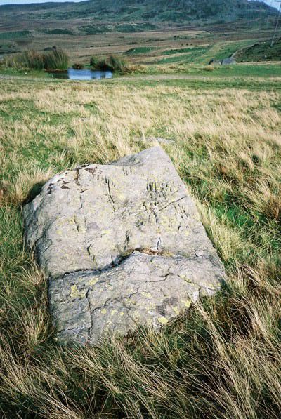 Arrow Stone I Near Ffridd Newydd (Carving) by Idwal