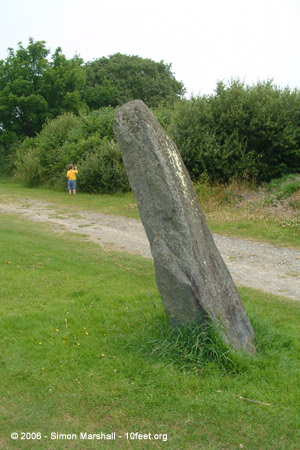 Llwyn-on-Fach (Standing Stone / Menhir) by Kammer