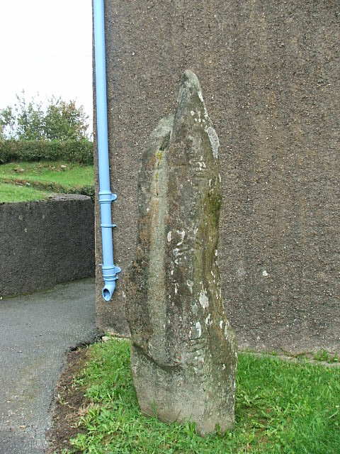 Glandwr Churchyard (Standing Stone / Menhir) by postman