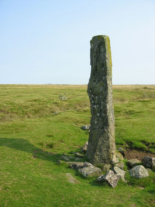 Langstone Moor Stone Row (Stone Row / Alignment) by Meic