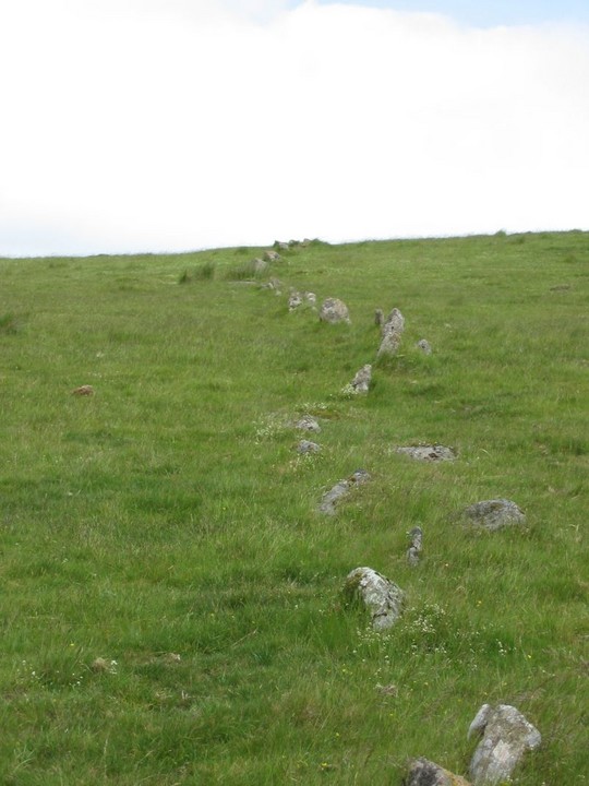 Stall Moor Stone Row (Stone Row / Alignment) by Meic