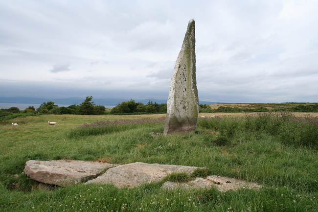 Druid Auchencar (Standing Stone / Menhir) by Hob