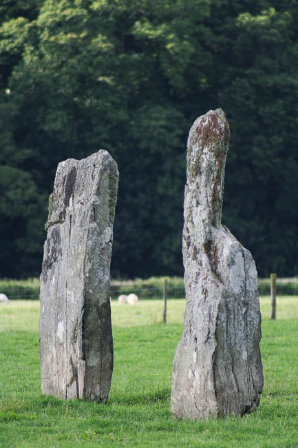 The Great X of Kilmartin (Stone Row / Alignment) by Hob
