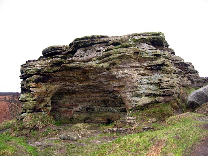 High & Low Bridestones Dovedale (Natural Rock Feature) by fitzcoraldo