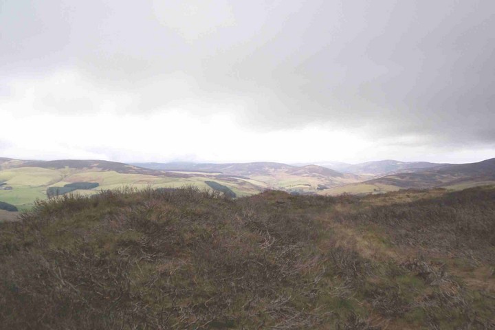 Brown Caterthun (Hillfort) by broch the badger