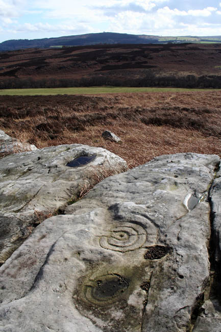 Hunterheugh 1 (Cup and Ring Marks / Rock Art) by Hob