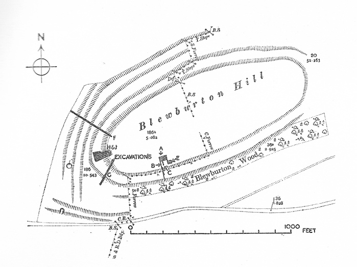 Blewburton Hill (Hillfort) by wysefool