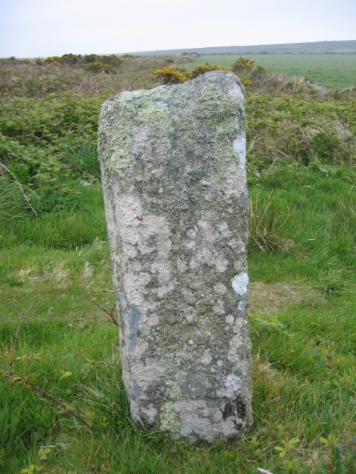 Boslow Stone (Standing Stone / Menhir) by Meic