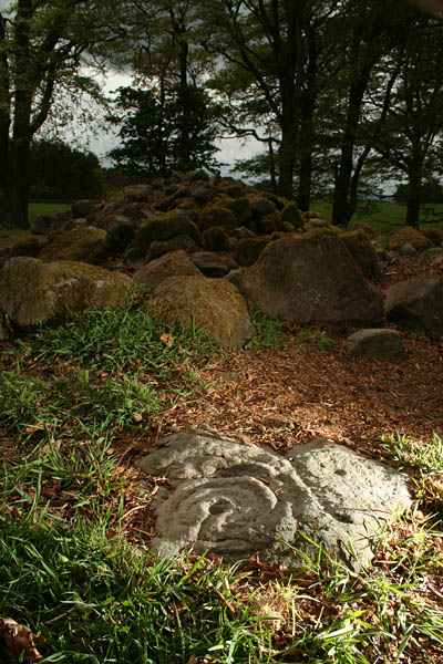 Fowberry Cairn (Cup and Ring Marks / Rock Art) by Hob