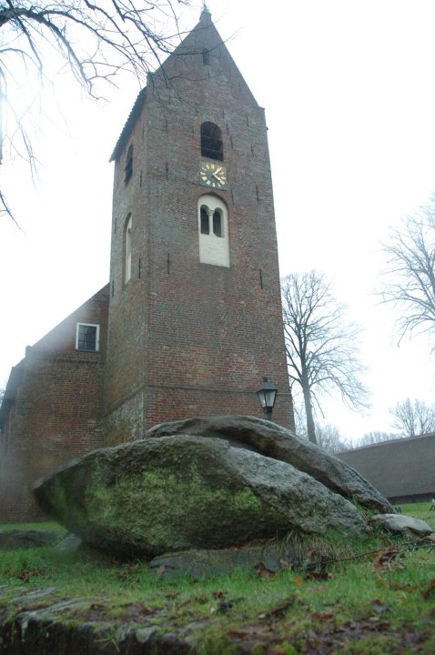 Norg Kerk (Hunebed) by Jane