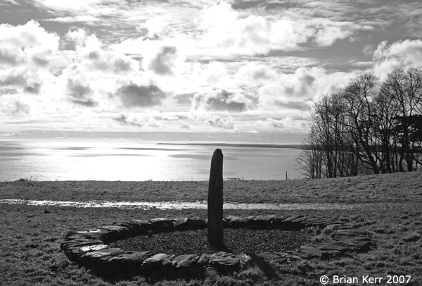 Kirkclaugh (Standing Stone / Menhir) by rockartwolf