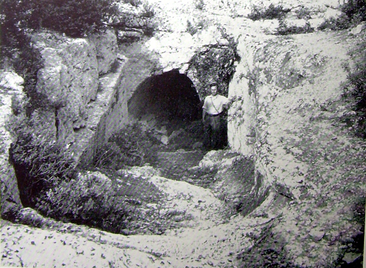 Grotte des Fées (Rock Cut Tomb) by Jane