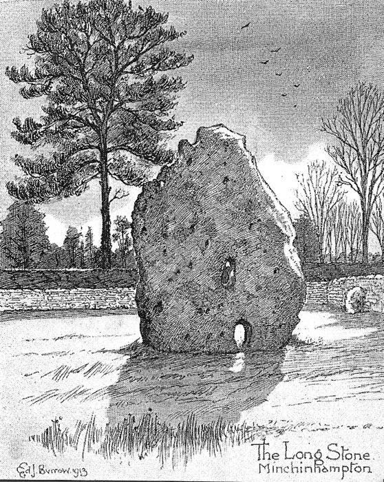 The Longstone of Minchinhampton (Standing Stone / Menhir) by wysefool