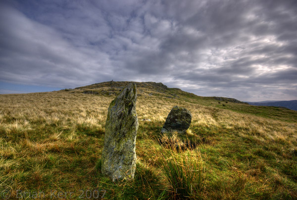 Four Stones Hill (Standing Stones) by rockartwolf