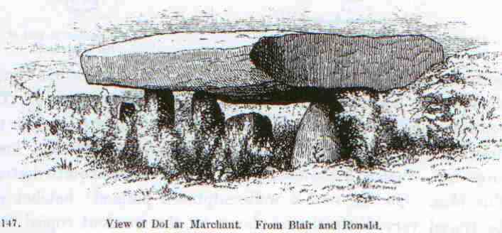 Table des Marchants (Chambered Cairn) by fitzcoraldo
