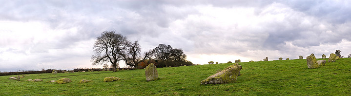 Long Meg & Her Daughters (Stone Circle) by A R Cane