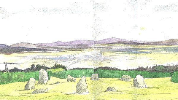 The Druid's Circle of Ulverston (Stone Circle) by Jane