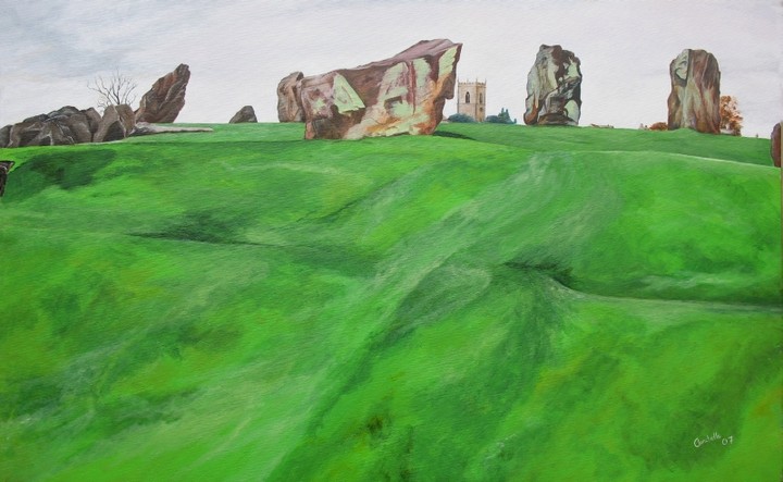 The Great Circle, North East Circle & Avenues (Stone Circle) by annchelle