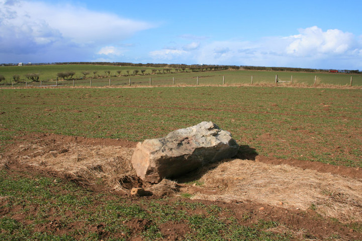 Wade's Stone (South) (Standing Stone / Menhir) by David Raven