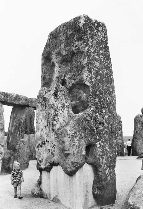 Stonehenge Reinforced Concrete Stone (Standing Stone / Menhir) by Chance