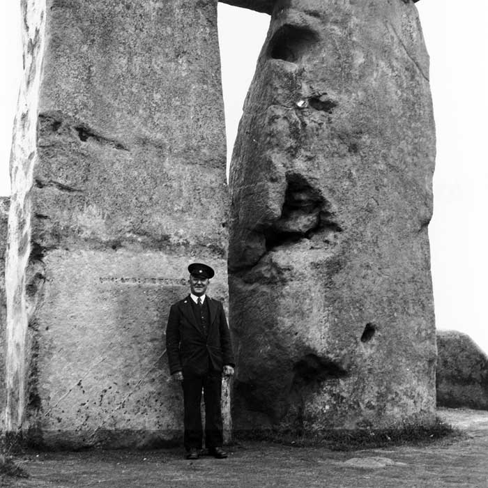 Stonehenge Graffiti / Dagger Stone (Standing Stone / Menhir) by Chance