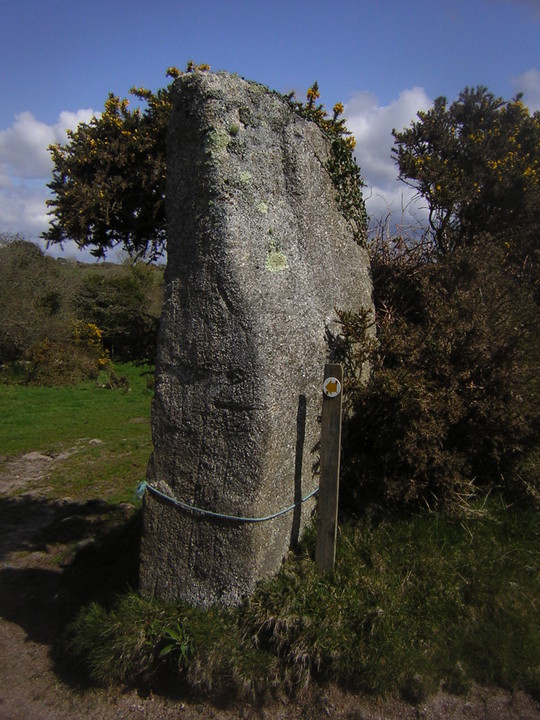 Carvannel Menhir (Standing Stone / Menhir) by chris s