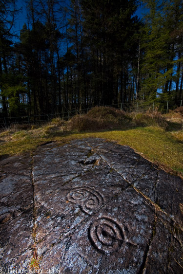 Achnabreck (Cup and Ring Marks / Rock Art) by rockartwolf
