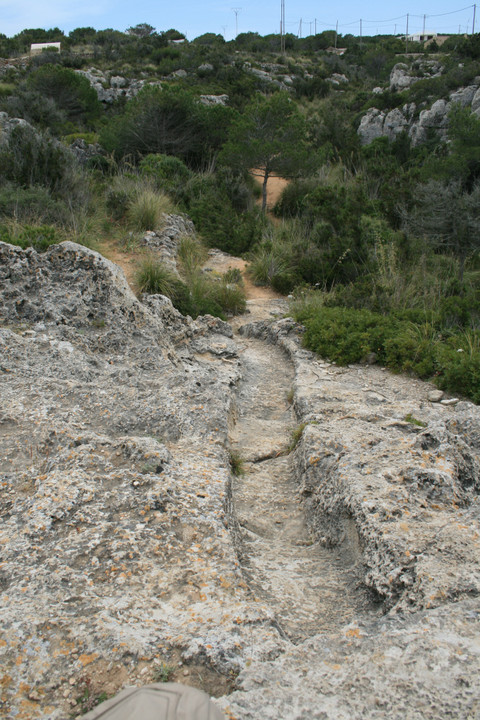 Cala Morell Necropolis (Rock Cut Tomb) by postman