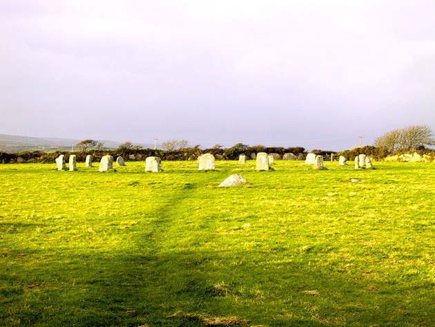 The Merry Maidens (Stone Circle) by Holy McGrail