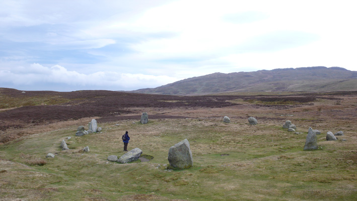 Y Meini Hirion (Stone Circle) by skins
