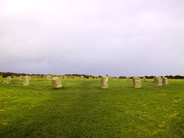 The Merry Maidens (Stone Circle) by Abbie