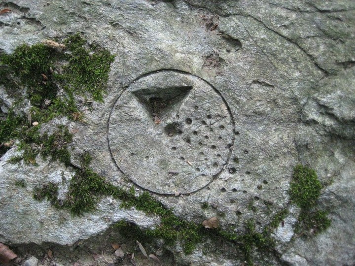 Issel's Stone (Cup Marked Stone) by Ligurian Tommy Leggy