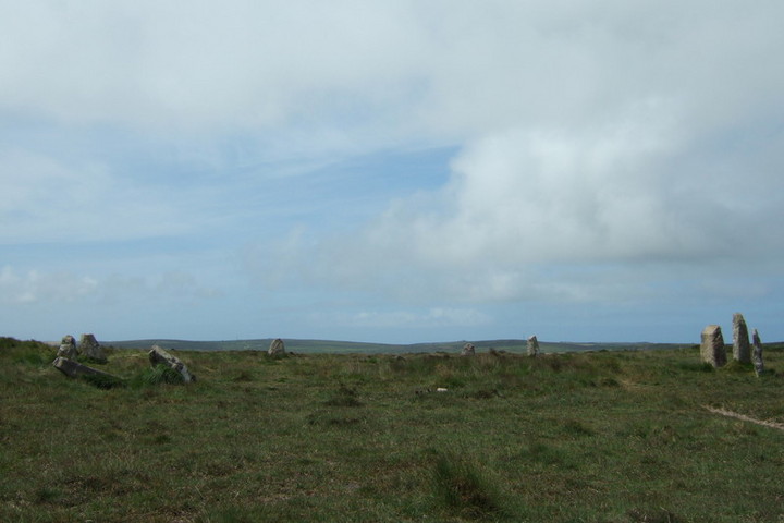 Nine Maidens of Boskednan (Stone Circle) by MelMel
