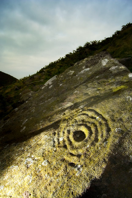 Osmonds Gill (Cup and Ring Marks / Rock Art) by Hob