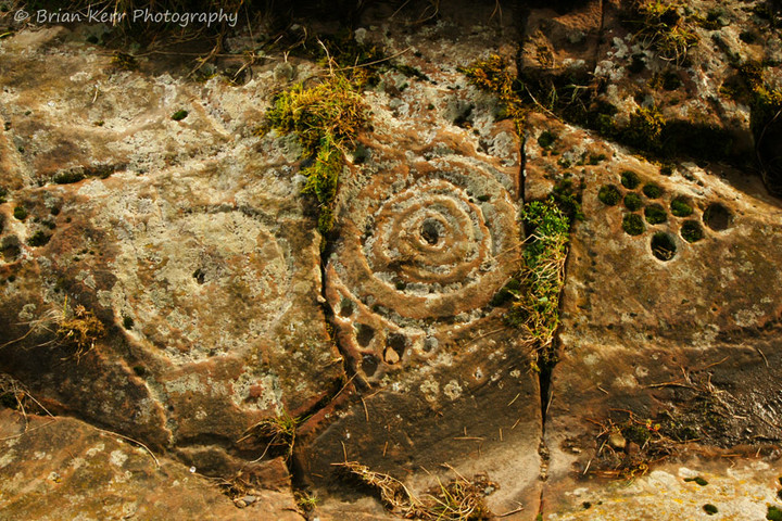 High Banks (Cup and Ring Marks / Rock Art) by rockartwolf