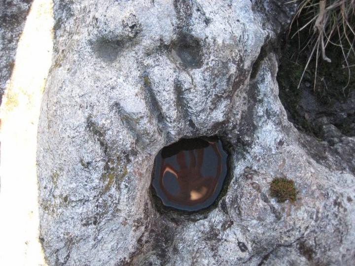 Priafaia Altar stone (Engraved stone) by Ligurian Tommy Leggy