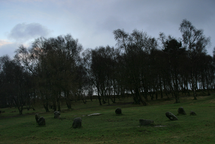 Nine Ladies of Stanton Moor (Stone Circle) by postman