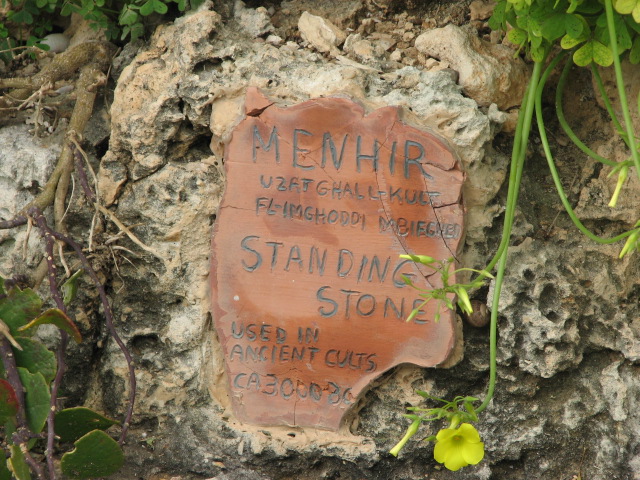 Xemxija (Standing Stone / Menhir) by sals